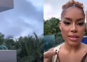 Sthe Matos reclama de drone na sua mansão em Salvador: “Não é a primeira vez”
