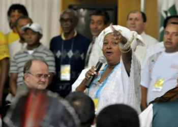 Mãe Bernadete: netos que presenciaram crime prestam depoimento