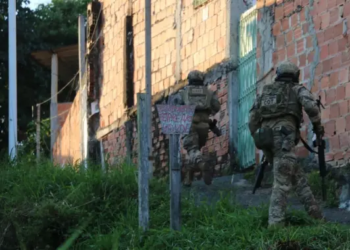 Acampamentos de traficantes em Valéria são desmontados por PC e PF