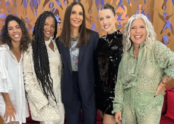 Ivete Sangalo participa do programa “Saia Justa” do GNT: “Pense numa resenha boa”
