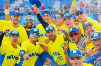 Pan: Brasil perde para Colômbia, mas ganha prata inédita no beisebol
