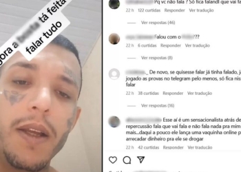 “Se quisesse falar, já tinha falado”: Internautas começam a duvidar de suposto ex-PCC