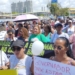 Profissionais da enfermagem fazem manifestação em Salvador