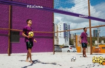 Novo complexo de Beach Sports Praiana começa a receber primeiros jogos