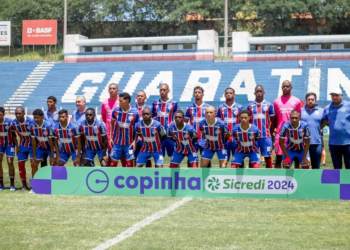 Após revés na Copinha, Bahia precisa vencer o Guaratinguetá para avançar