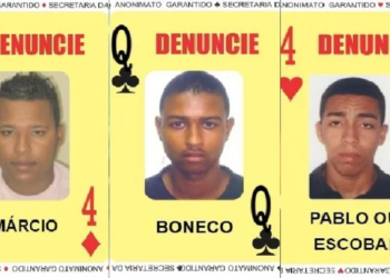 Três integrantes do Baralho do Crime já foram localizados em 2024