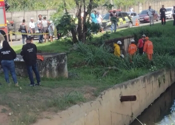 Corpo é encontrado em córrego na Av.Paralela