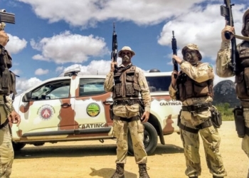 Militares da Caatinga chegam a Salvador para a Operação Hórus