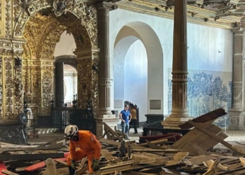Arquidiocese de São Salvador da Bahia manifesta solidariedade após desabamento da Igreja de São Francisco de Assis