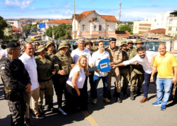 Estado entrega 62 novas viaturas para a PM-BA e lança Operação Dominus