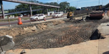 Após uma semana de obras, BR-324 tem segunda faixa liberada em trecho de Simões Filho