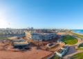 Arena Multiuso ganha forma e avança para a etapa final das obras