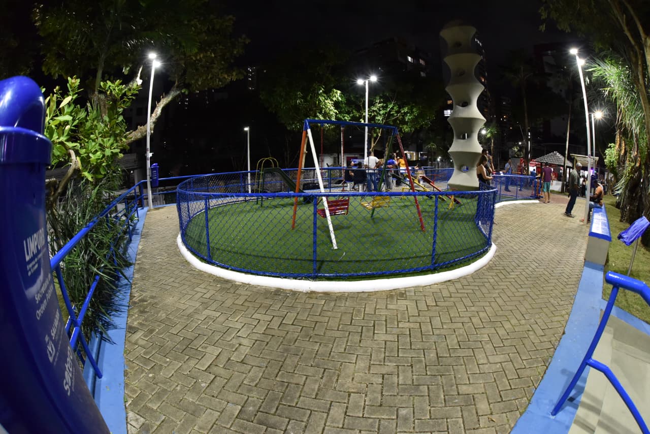 Prefeitura requalifica Praça Santos Dumont e amplia opções de lazer, esporte e convivência na Pituba