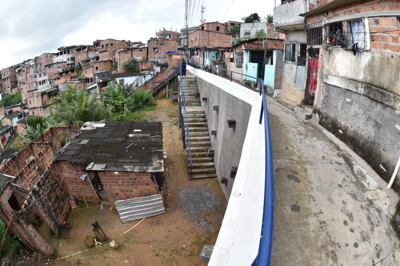 Salvador chegará a 640 áreas protegidas pela Prefeitura com investimentos em contenções de encostas e prevenção de riscos