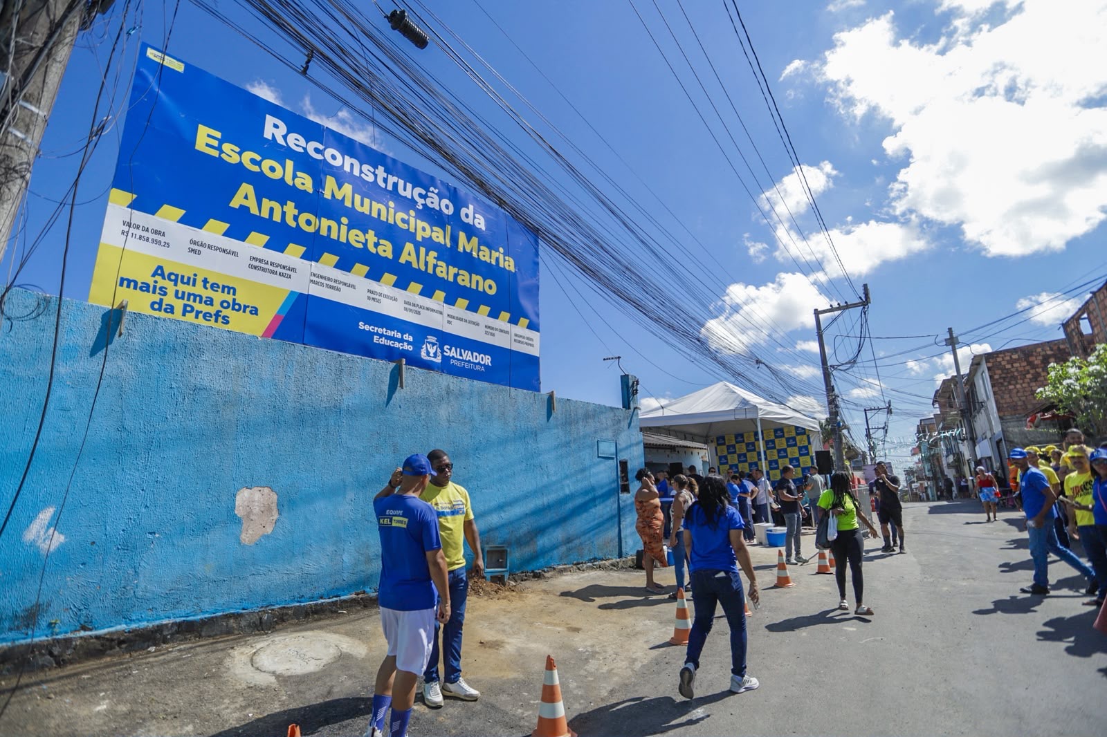 Prefeitura autoriza reconstrução completa da Escola Municipal Maria Antonieta Alfarano, em Cajazeiras, com investimento de R$ 11,9 milhões